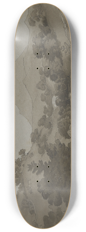 Emil Lugo - Am Belchen 8.25 inch art skate deck