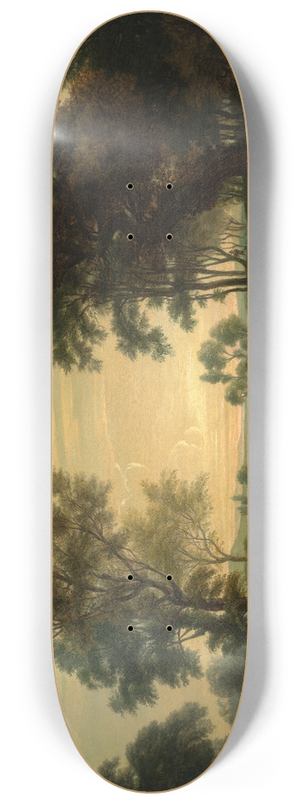 Emil Lugo - Blick in den Breisgau 8.25 inch art skate deck