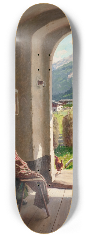 Emil Rau - A Conversation 8.25 inch art skate deck