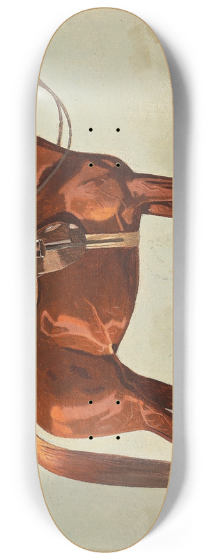 Emil Volkers - Brauner im Stall 8.25 inch art skate deck