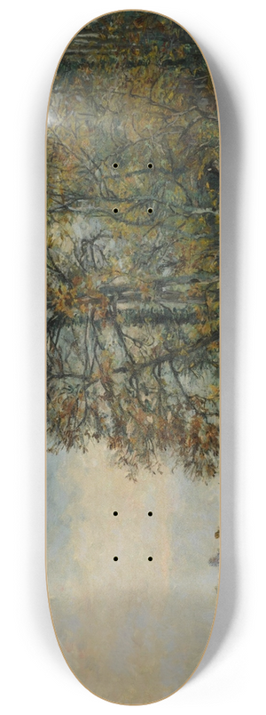 Emmanuel de La Villon - Le Bord dtang  lautomne 8.25 inch art skate deck