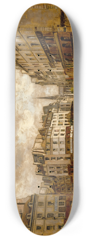 Emmanuel Lansyer - La Place Maubert 8.25 inch art skate deck