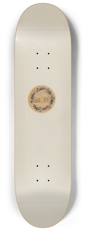 Emma Wilson - Brooch 8.25 inch art skate deck