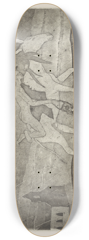 E. Muler - Going Home 8.25 inch art skate deck