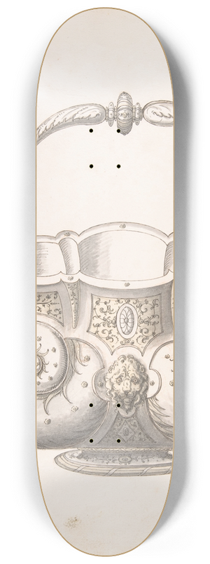 Erasmus Hornick - Design for a Bucket 8.25 inch art skate deck