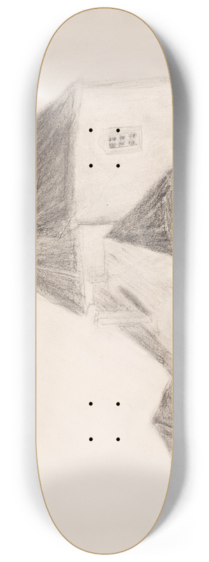 Erasmus Von Engert - Sketchbook drawings pl1 8.25 inch art skate deck