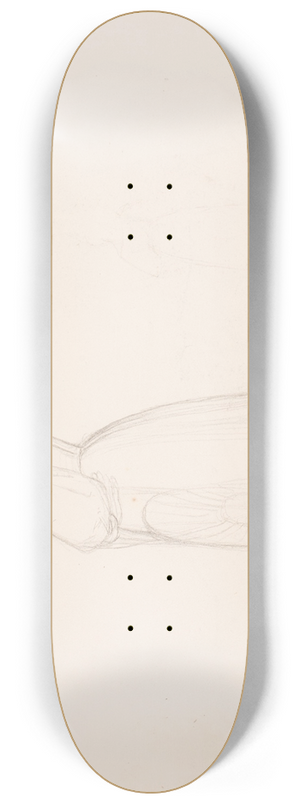 Erasmus Von Engert - Sketchbook drawings pl9 8.25 inch art skate deck