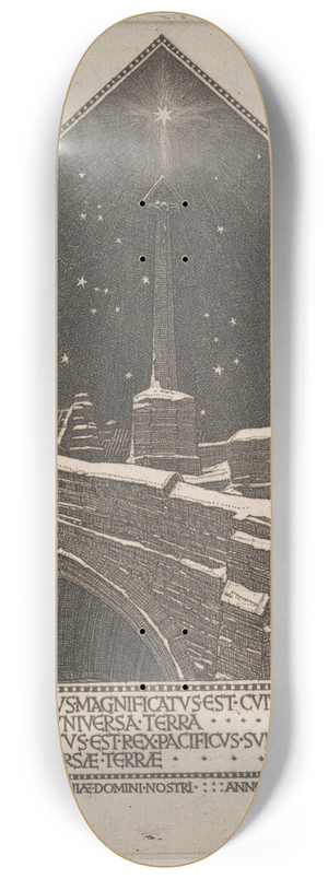 Frederick Landseer Maur Griggs - Epiphany 8.25 inch art skate deck