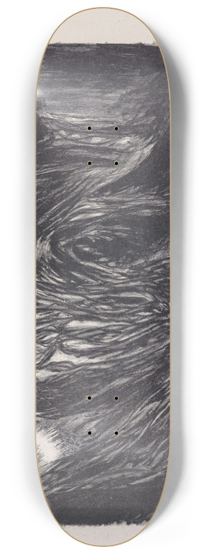 Erich Wichmann - Abstracte compositie 8.25 inch art skate deck