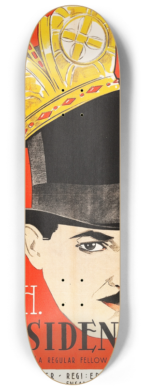 Eric Rohman - A Regular Fellow 8.25 inch art skate deck