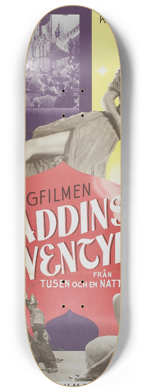 Eric Rohman - A Thousand and One Nights 8.25 inch art skate deck