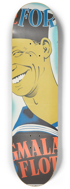 Eric Rohman - Bell-Bottom George 8.25 inch art skate deck