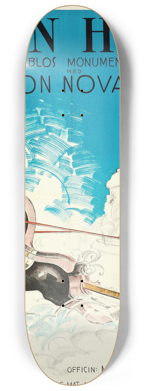 Eric Rohman - Ben-Hur 8.25 inch art skate deck