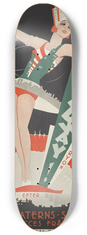 Eric Rohman - Broadway 8.25 inch art skate deck