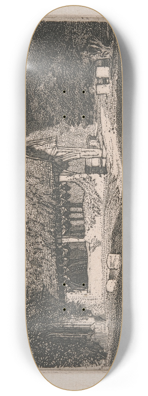 Frederick Landseer Maur Griggs - Stoke Poges 8.25 inch art skate deck