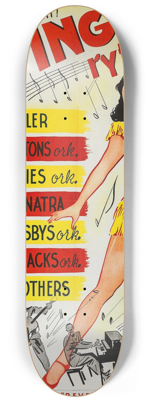 Eric Rohman - Reveille with Beverly 8.25 inch art skate deck