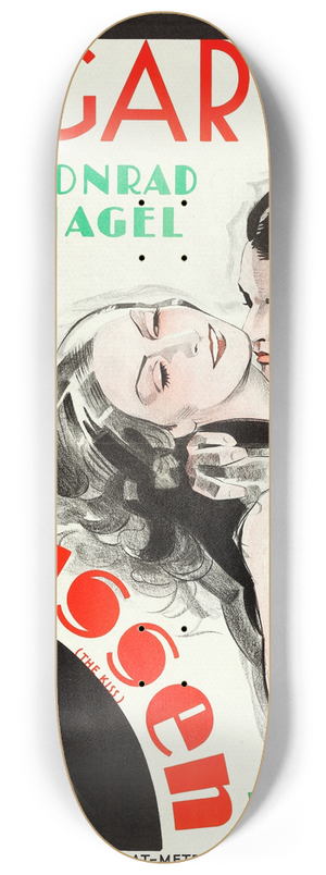 Eric Rohman - The Kiss 8.25 inch art skate deck