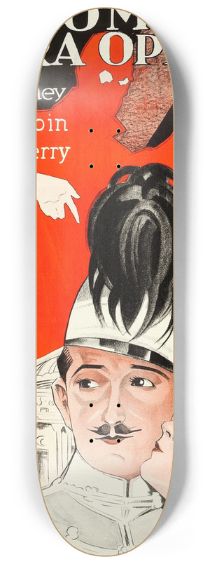 Eric Rohman - The Phantom of the Opera 8.25 inch art skate deck