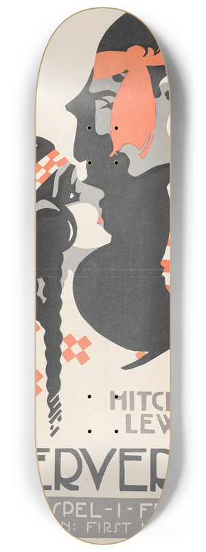 Eric Rohman - The Sign Invisible 8.25 inch art skate deck