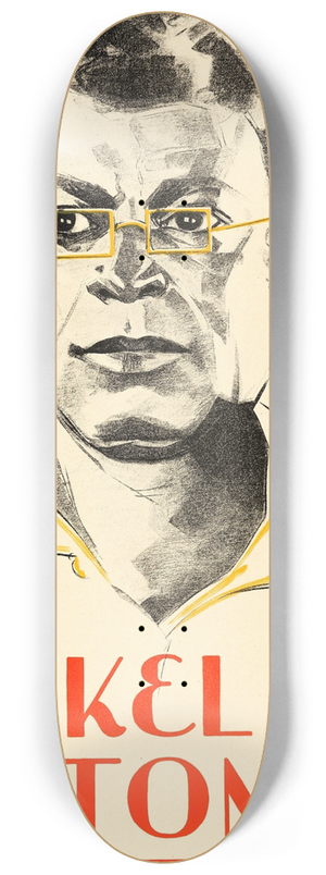 Eric Rohman - Uncle Toms Cabin  Onkel Tom 8.25 inch art skate deck