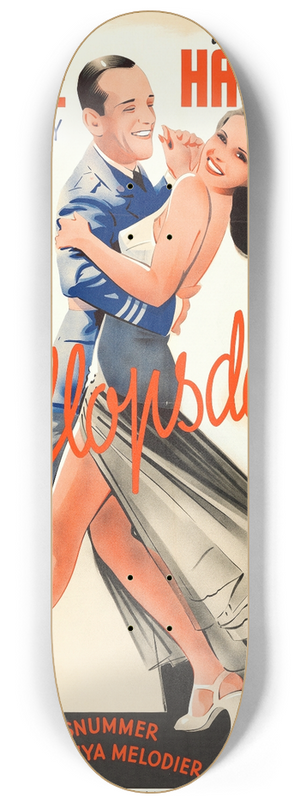 Eric Rohman - Youll Never Get Rich 8.25 inch art skate deck