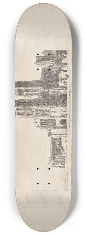 Frederick Landseer Maur Griggs - The Minster 8.25 inch art skate deck
