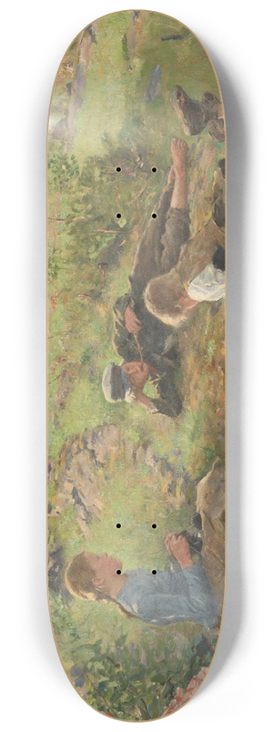 Erik Werenskiold - Herders at Tty 8.25 inch art skate deck