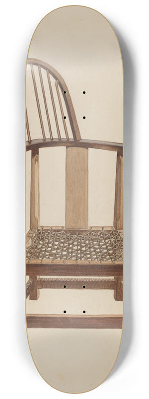 Ernest A. Towers, Jr. - Corner Windsor Chair 8.25 inch art skate deck