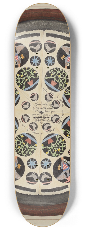 Ernest A. Towers, Jr. - Valentine 8.25 inch art skate deck