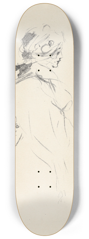 Ernest Haskell - Pamela 8.25 inch art skate deck