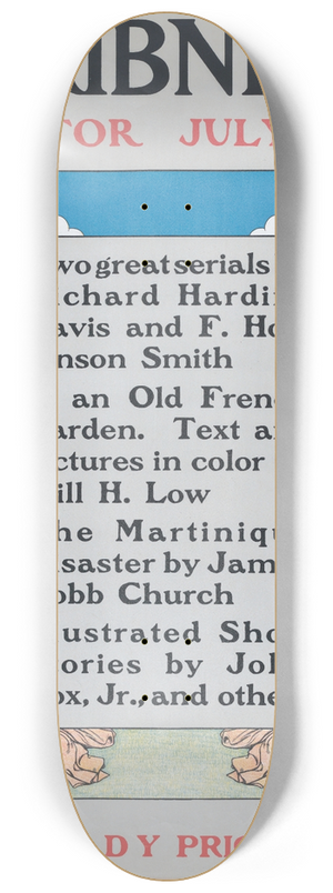 Ernest Haskell - Scribners for July 8.25 inch art skate deck