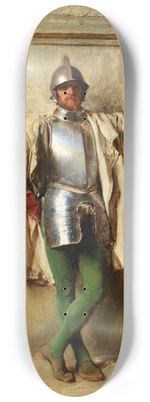 Ernest Meissonier - A Guard 8.25 inch art skate deck