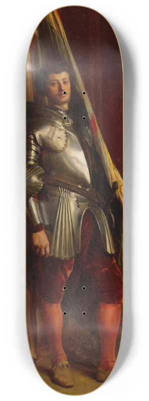 Ernest Meissonier - Le Porte-tendard 8.25 inch art skate deck