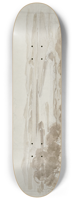 Ernst Fries - Flat landscape 8.25 inch art skate deck