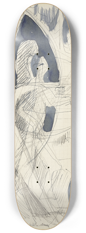 Ernst Ludwig Kirchner - Archers 8.25 inch art skate deck