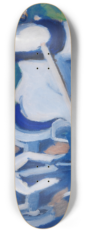 Ernst Ludwig Kirchner - Bauernwagen mit Pferd 8.25 inch art skate deck