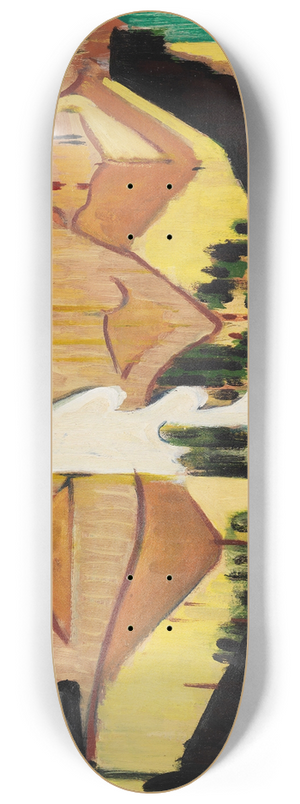 Ernst Ludwig Kirchner - Drehende Tnzerin 8.25 inch art skate deck