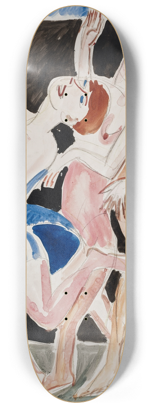 Ernst Ludwig Kirchner - Drei Tnzerinnen 8.25 inch art skate deck
