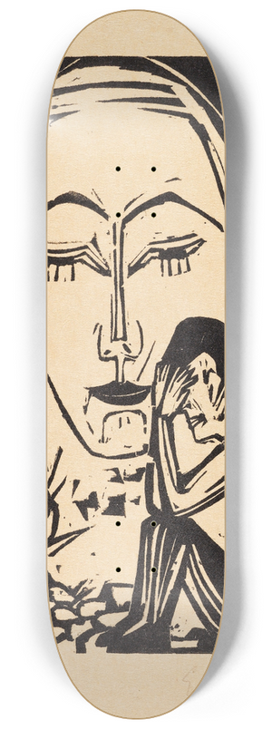Ernst Ludwig Kirchner - Erinnerung 8.25 inch art skate deck