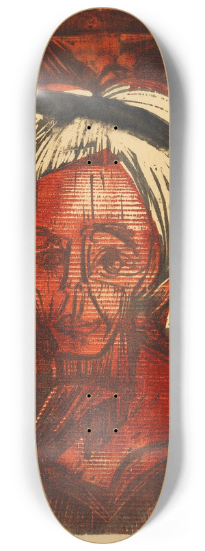 Ernst Ludwig Kirchner - Gelbhaariges Mdchen 8.25 inch art skate deck