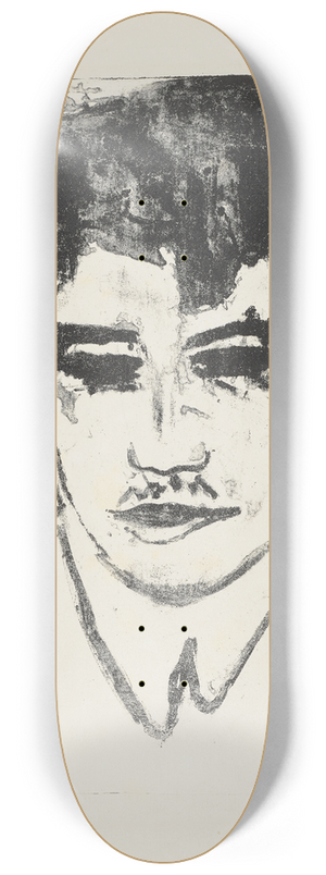 Ernst Ludwig Kirchner - Kopf 2 8.25 inch art skate deck