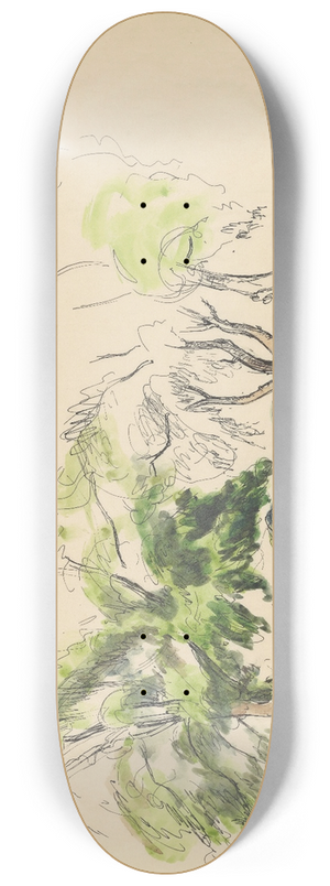 Frederick Porter - Sketchbook of Fred J Porter #5 8.25 inch art skate deck Frederick Porter - Sketchbook of Fred J Porter #5 8.25 inch art skate deck