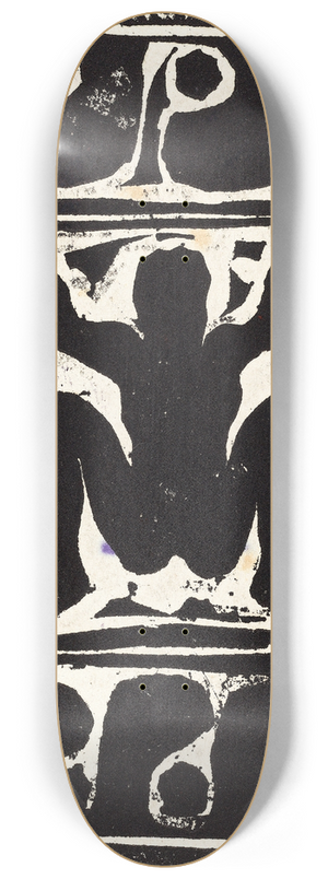 Ernst Ludwig Kirchner - Nude Dancer 8.25 inch art skate deck