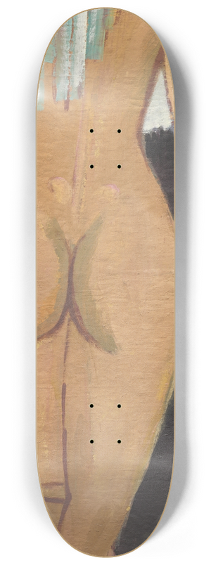 Ernst Ludwig Kirchner - Nude Figure (reverse) 8.25 inch art skate deck