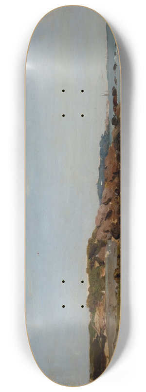 Frederick Porter Vinton - New England Coastline 8.25 inch art skate deck Frederick Porter Vinton - New England Coastline 8.25 inch art skate deck