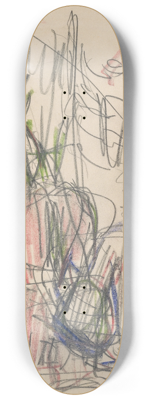 Ernst Ludwig Kirchner - Schlittenfahrt 8.25 inch art skate deck