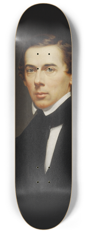 Frederick Randolph Spencer - Self-Portrait 8.25 inch art skate deck