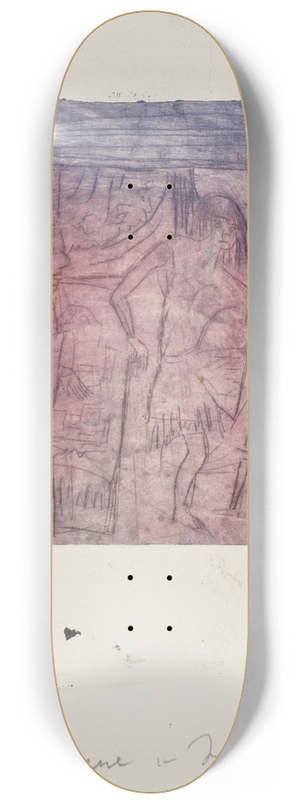 Ernst Ludwig Kirchner - Szene im Zimmer 8.25 inch art skate deck