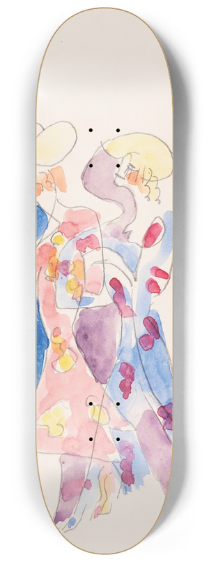 Ernst Ludwig Kirchner - Tnzerinnen 8.25 inch art skate deck