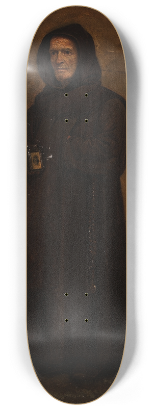 Ernst Meyer - A Franciscan Monk 8.25 inch art skate deck